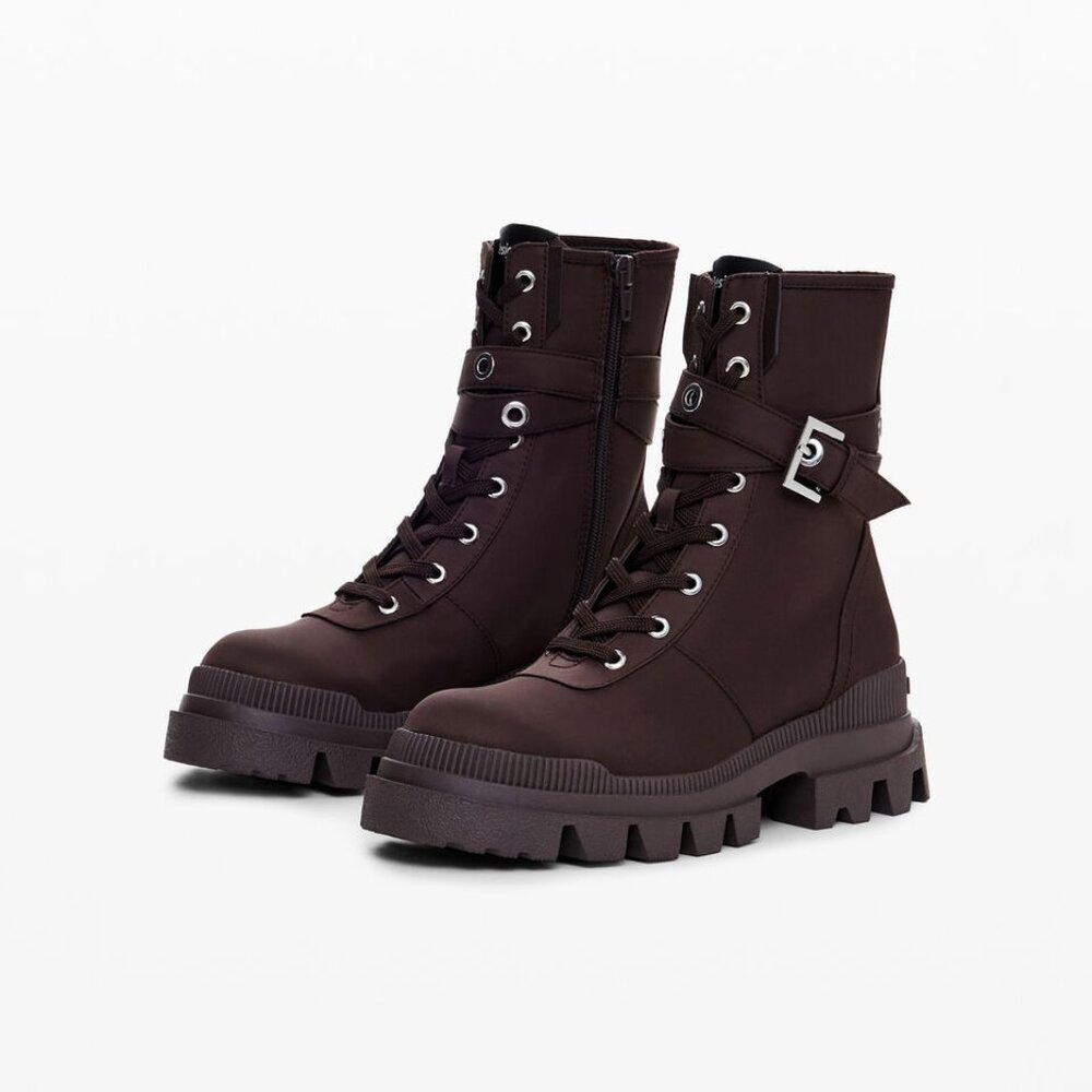 DESIGUAL-Combat Boot